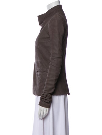 Rick Owens Leather Jacket