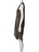 Rick Owens V-Neck Knee-Length Dress