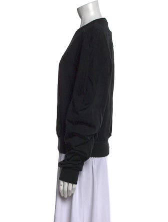 Rick Owens Crew Neck Long Sleeve Sweatshirt
