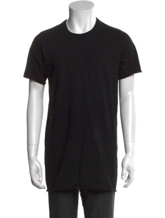 Rick Owens Crew Neck Short Sleeve T-Shirt