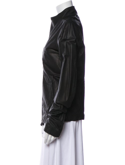 Rick Owens Leather Biker Jacket