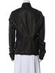 Rick Owens Leather Biker Jacket