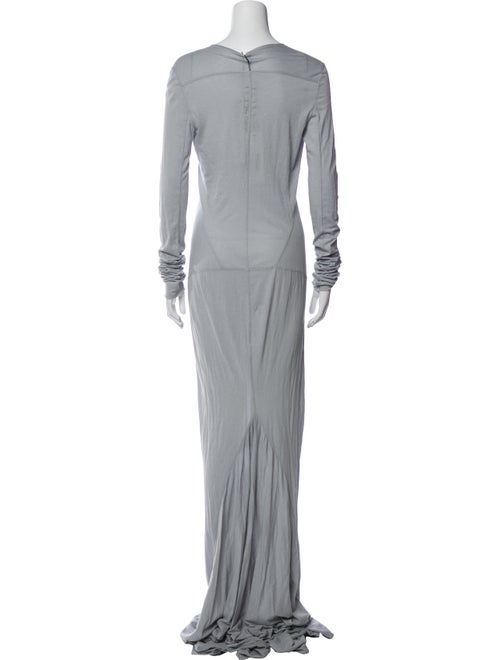Rick Owens Crew Neck Long Dress