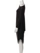 Rick Owens One-Shoulder Three-Quarter Sleeve Tunic