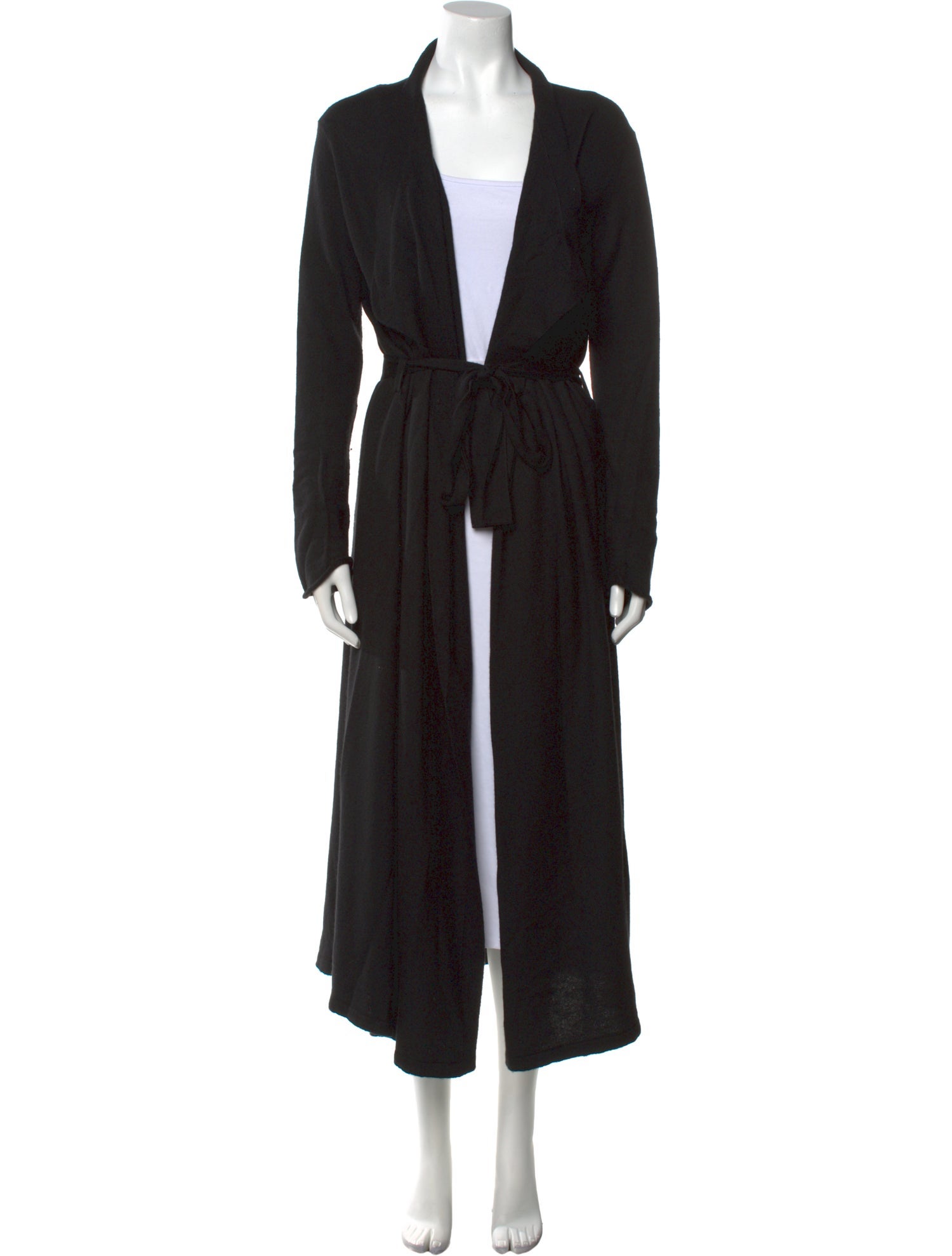 Rick Owens Cashmere Open Front Sweater