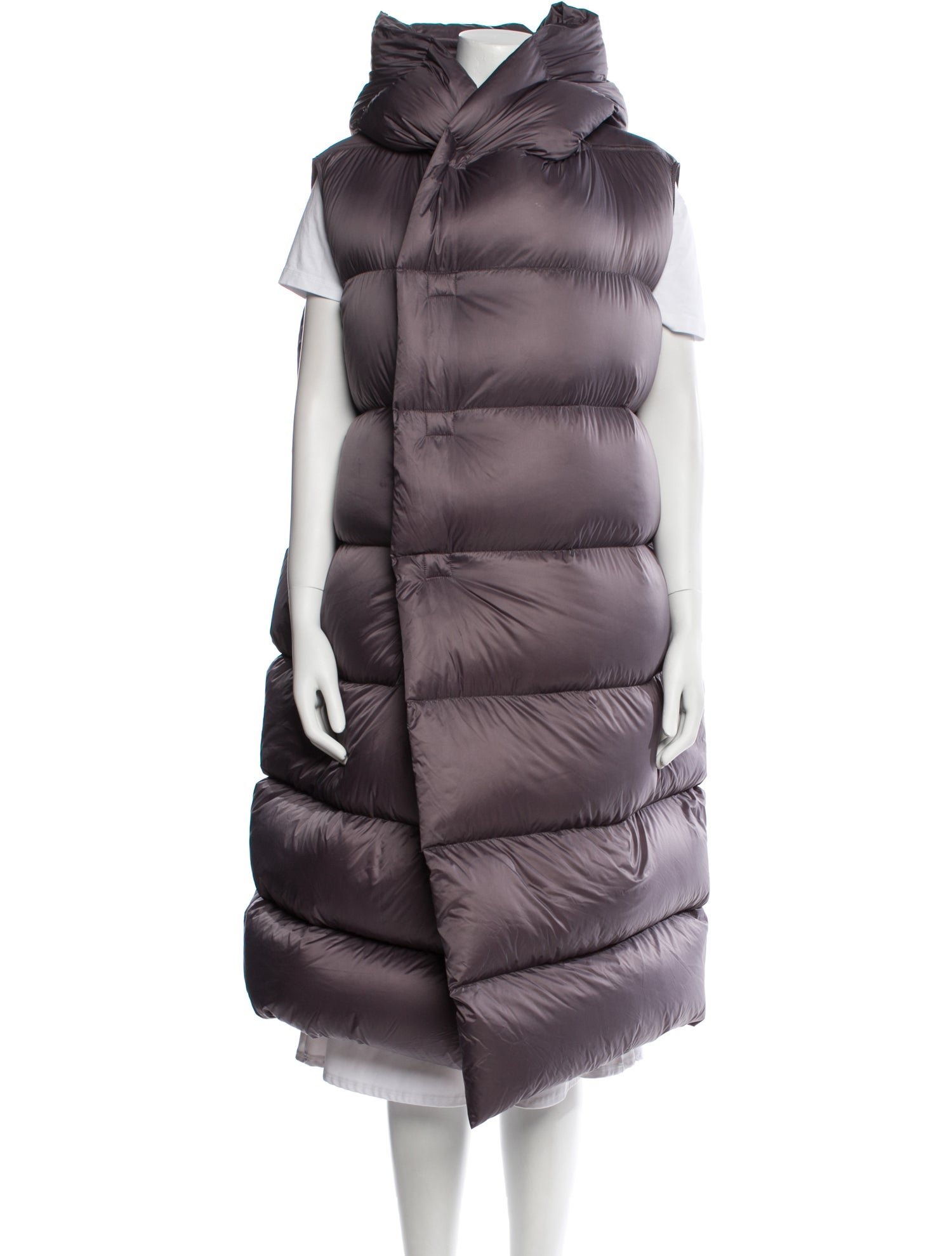 Rick Owens Nylon Down Coat