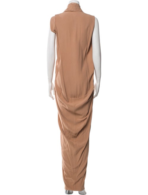 Rick Owens Cowl Neck Long Dress