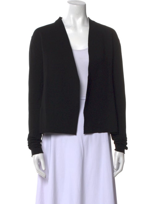 Rick Owens Wool Open Front Sweater