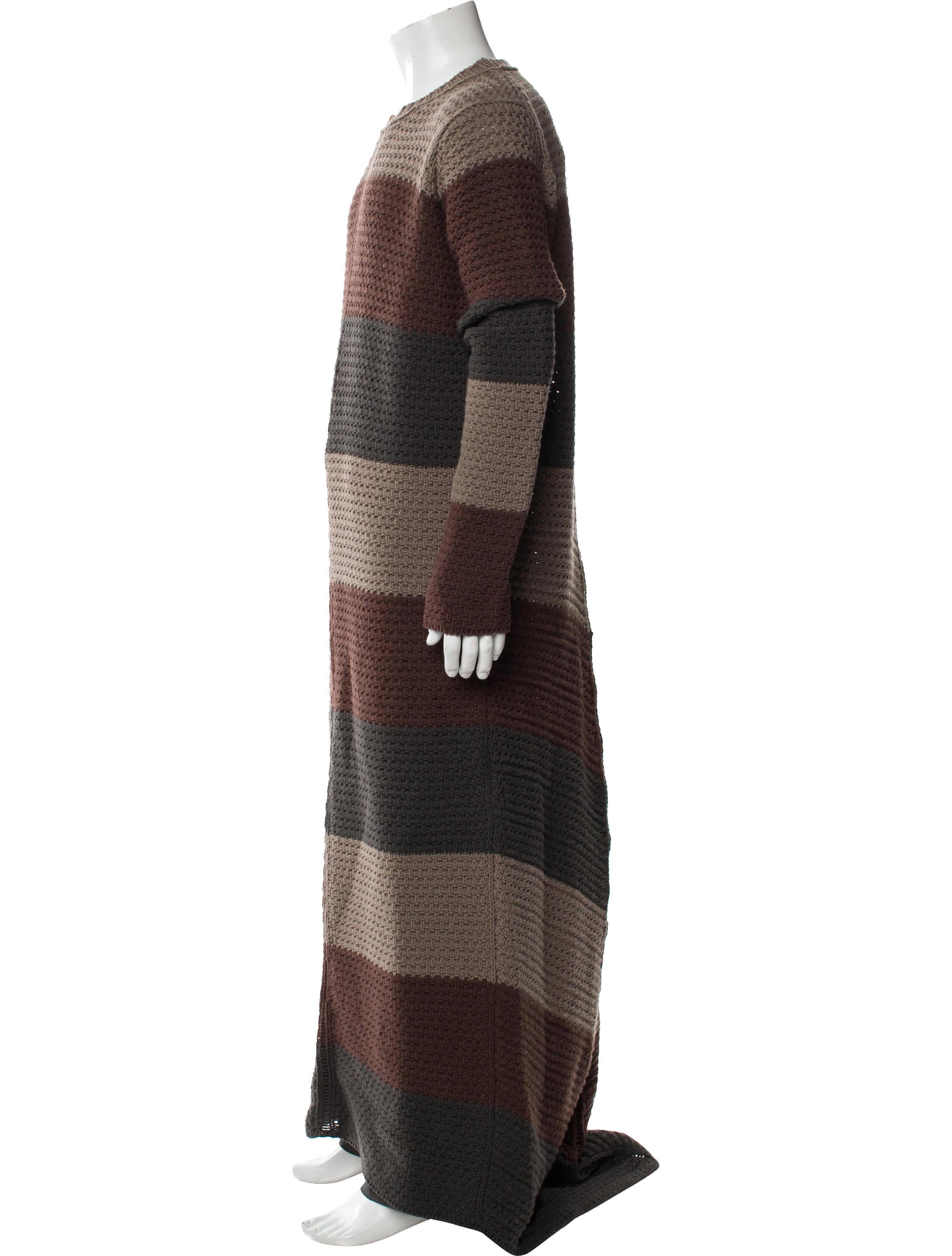 Rick Owens Wool Long Dress w/ Tags