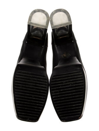 Rick Owens Leather Chelsea Boots