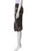Rick Owens Silk Knee-Length Skirt