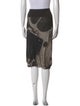 Rick Owens Silk Knee-Length Skirt
