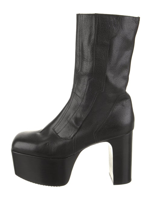 Rick Owens Leather Boots