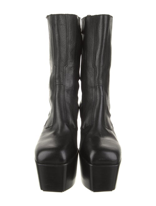 Rick Owens Leather Boots