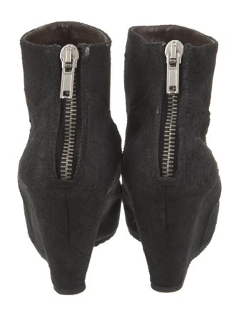 Rick Owens Suede Boots