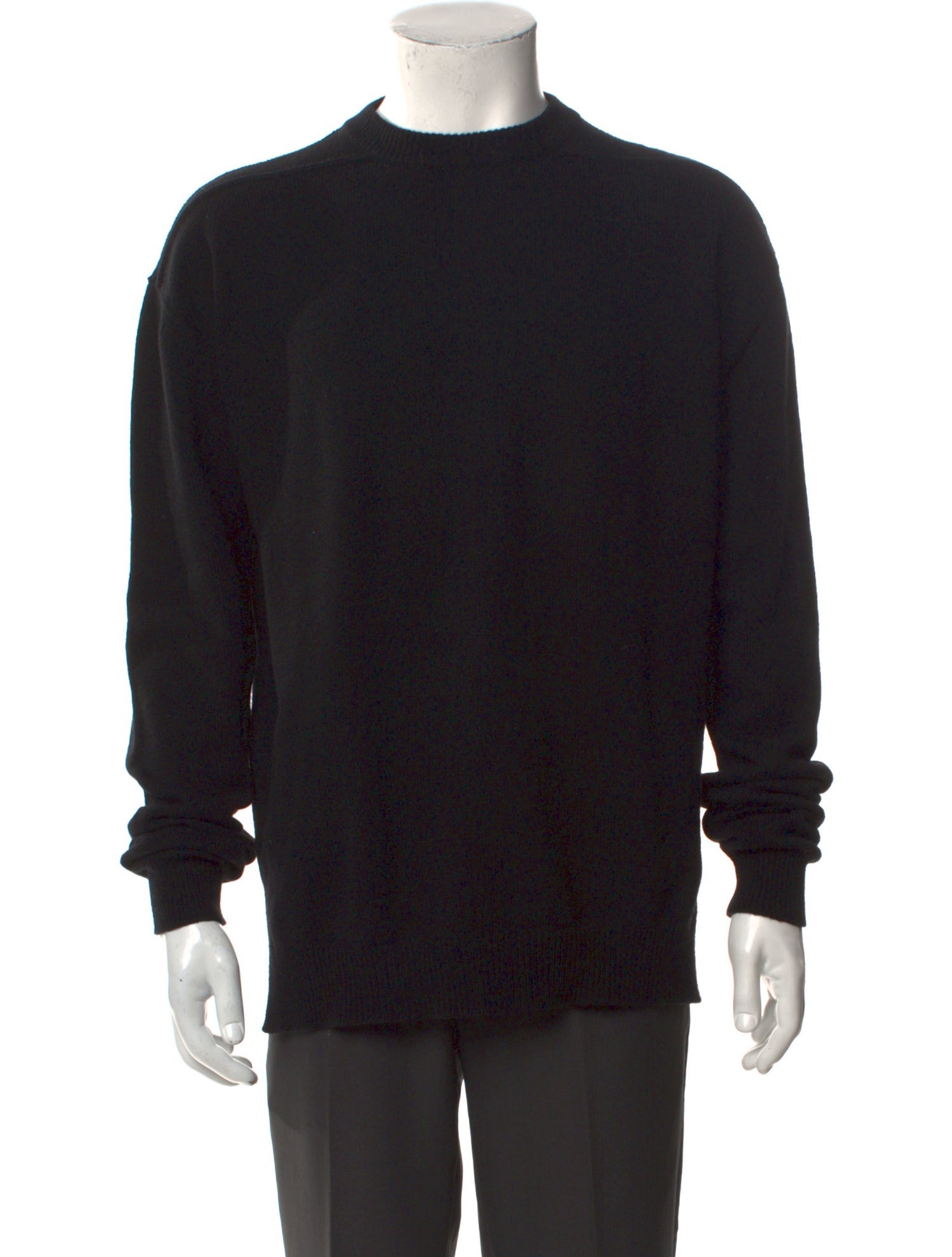 Rick Owens Cashmere Crew Neck Pullover