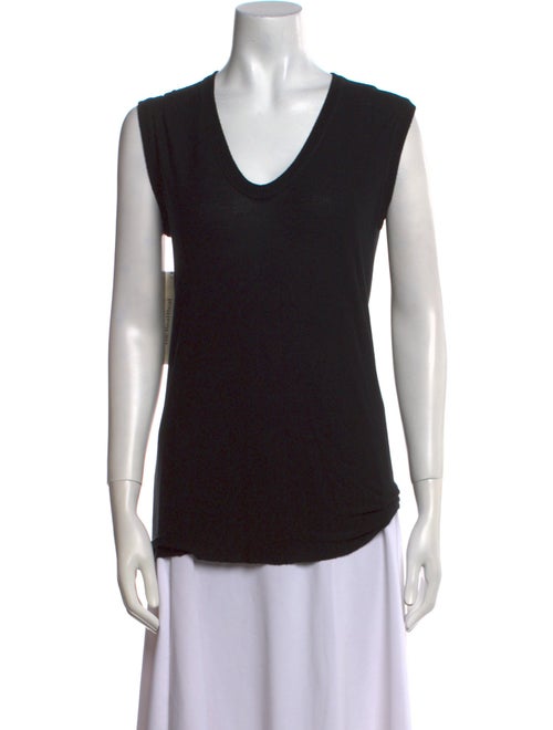 Rick Owens V-Neck Sleeveless Top