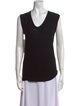 Rick Owens V-Neck Sleeveless Top