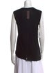 Rick Owens V-Neck Sleeveless Top