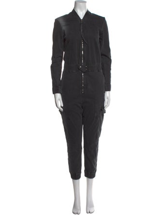 Rick Owens Mock Neck Jumpsuit