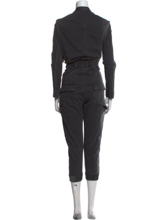 Rick Owens Mock Neck Jumpsuit