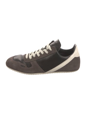Rick Owens Leather Sneakers