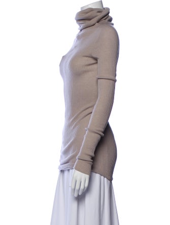 Rick Owens Turtleneck Long Sleeve Top