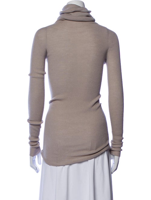 Rick Owens Turtleneck Long Sleeve Top