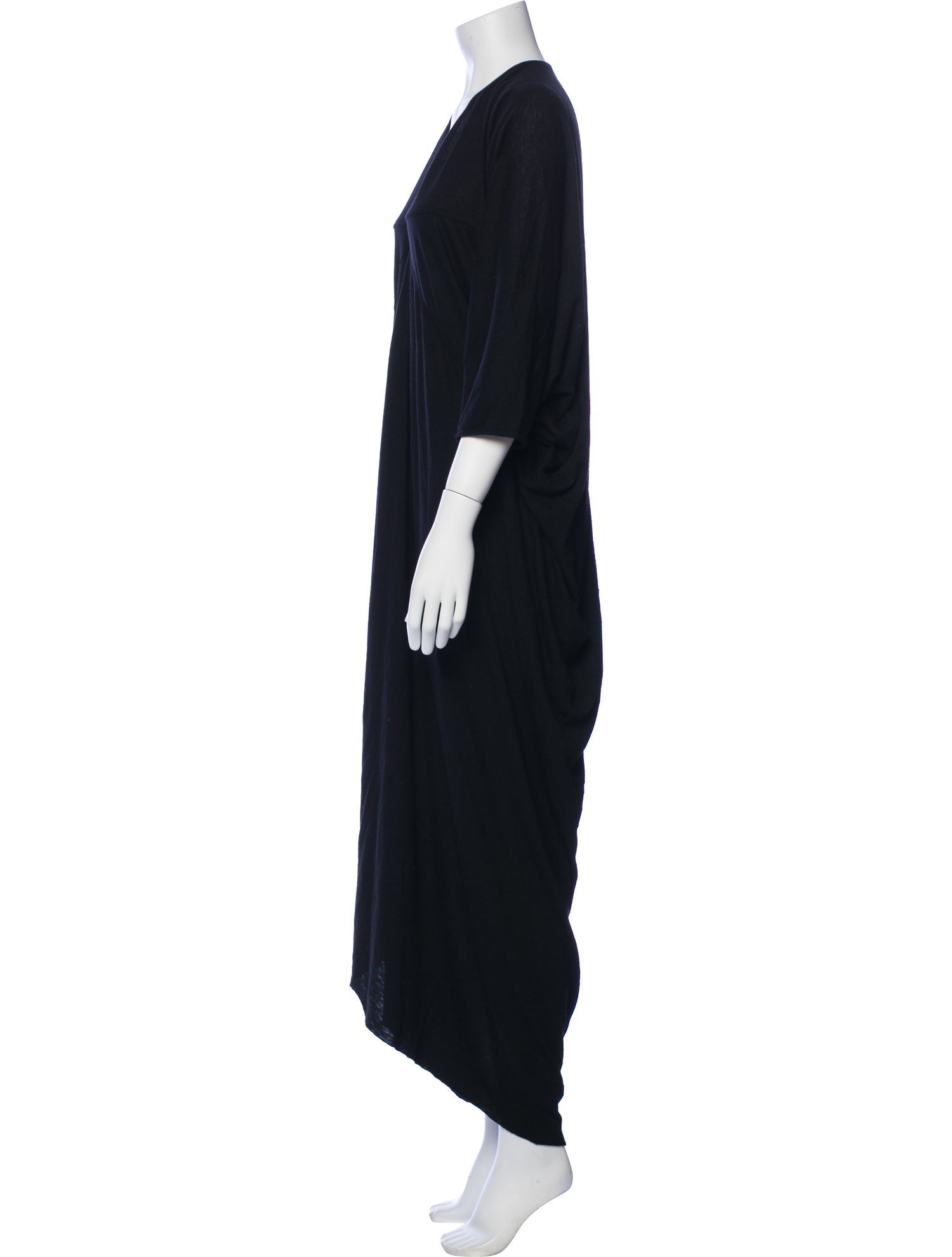 Rick Owens V-Neck Midi Length Dress w/ Tags