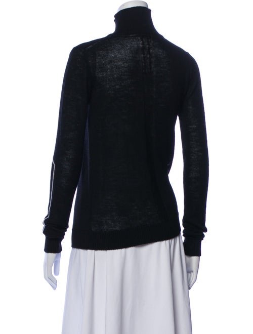 Rick Owens Virgin Wool Turtleneck Top