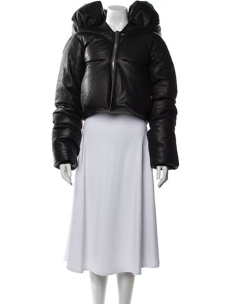 Rick Owens 2022 'Strobe' Knot Down Coat