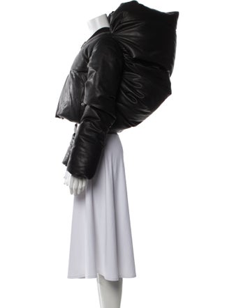 Rick Owens 2022 'Strobe' Knot Down Coat