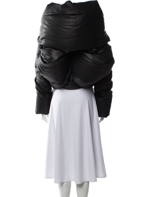 Rick Owens 2022 'Strobe' Knot Down Coat