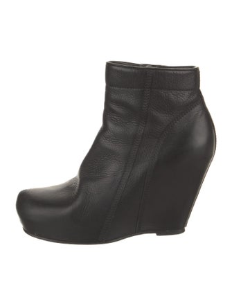 Rick Owens Leather Boots