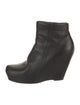 Rick Owens Leather Boots