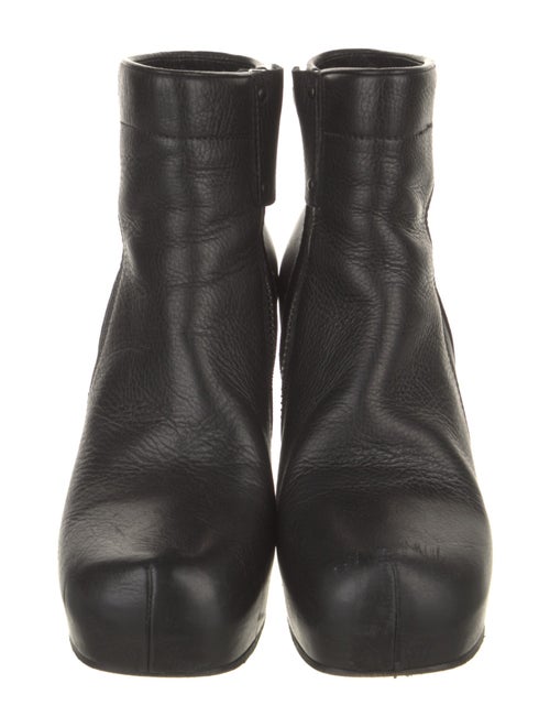 Rick Owens Leather Boots