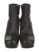 Rick Owens Leather Boots
