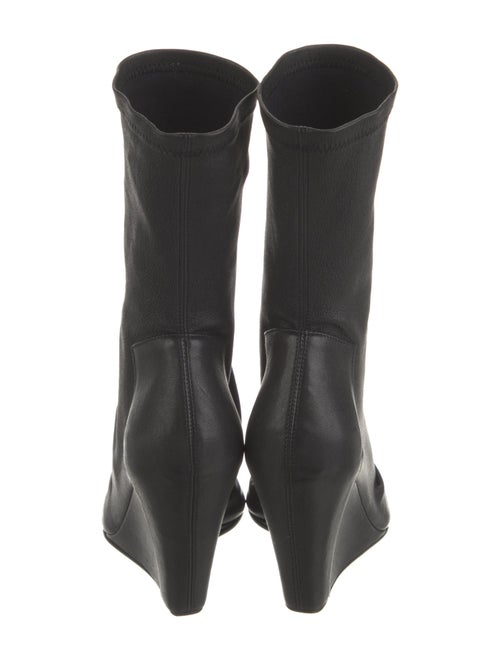 Rick Owens Leather Sock Boots