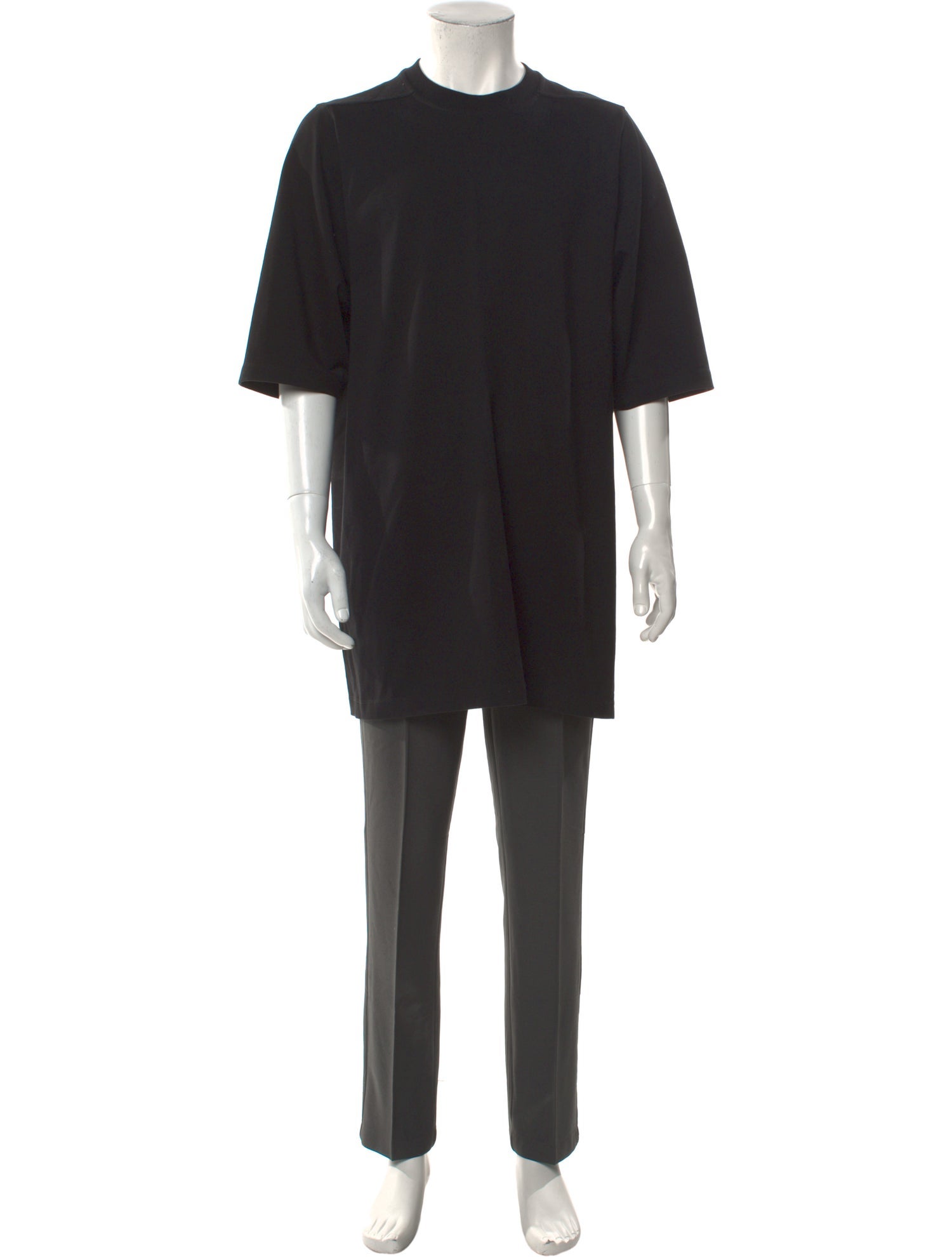 Rick Owens Crew Neck Short Sleeve T-Shirt