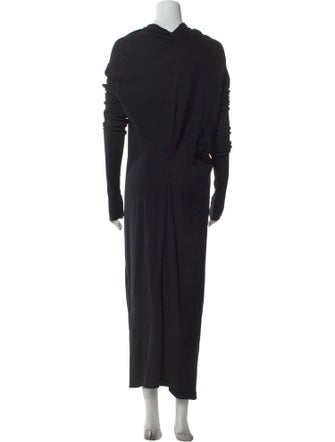 Rick Owens Turtleneck Long Dress