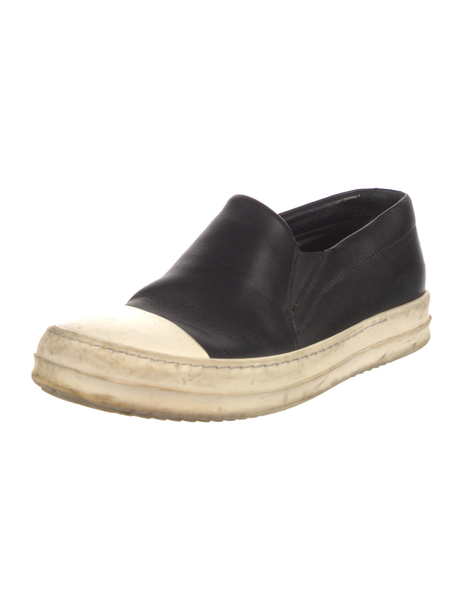 Rick Owens Leather Sneakers