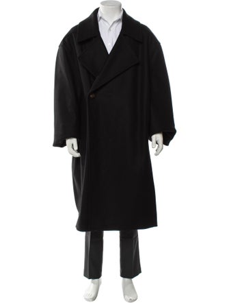 Rick Owens Virgin Wool Overcoat