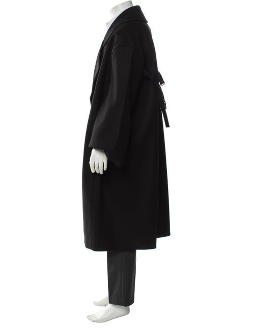 Rick Owens Virgin Wool Overcoat