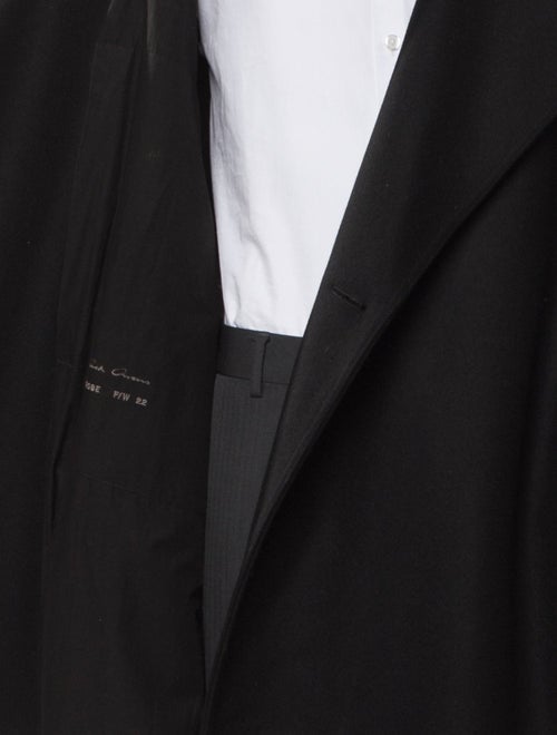 Rick Owens Virgin Wool Overcoat