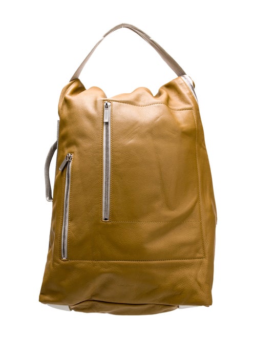 Rick Owens Leather Bucket Bag