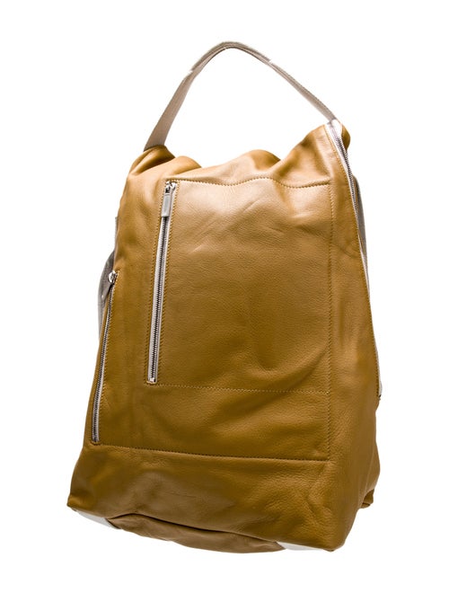 Rick Owens Leather Bucket Bag