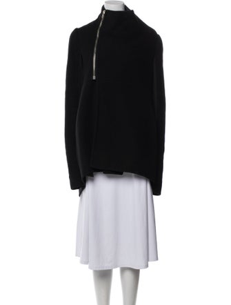 Rick Owens Merino Wool Coat
