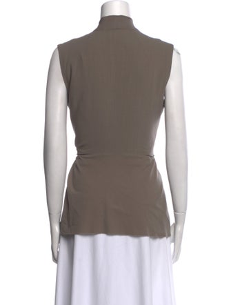 Rick Owens Wool V-Neck Top