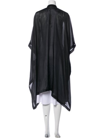 Rick Owens Silk Striped Jacket