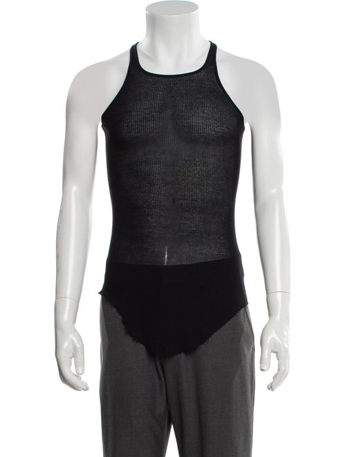 Rick Owens Scoop Neck Sleeveless T-Shirt